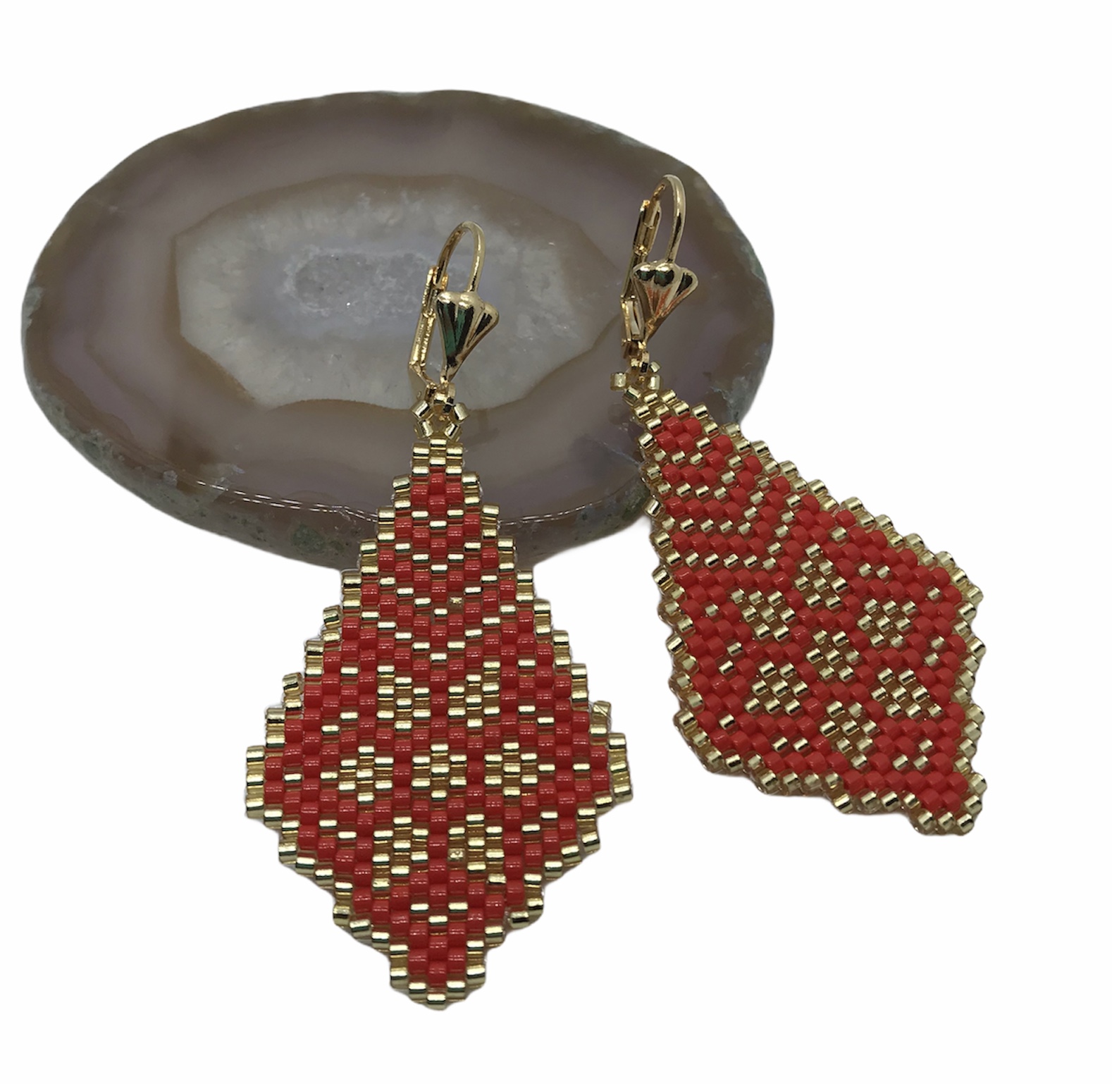 rojos aretes