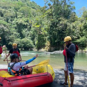 Water rafting near Medellin