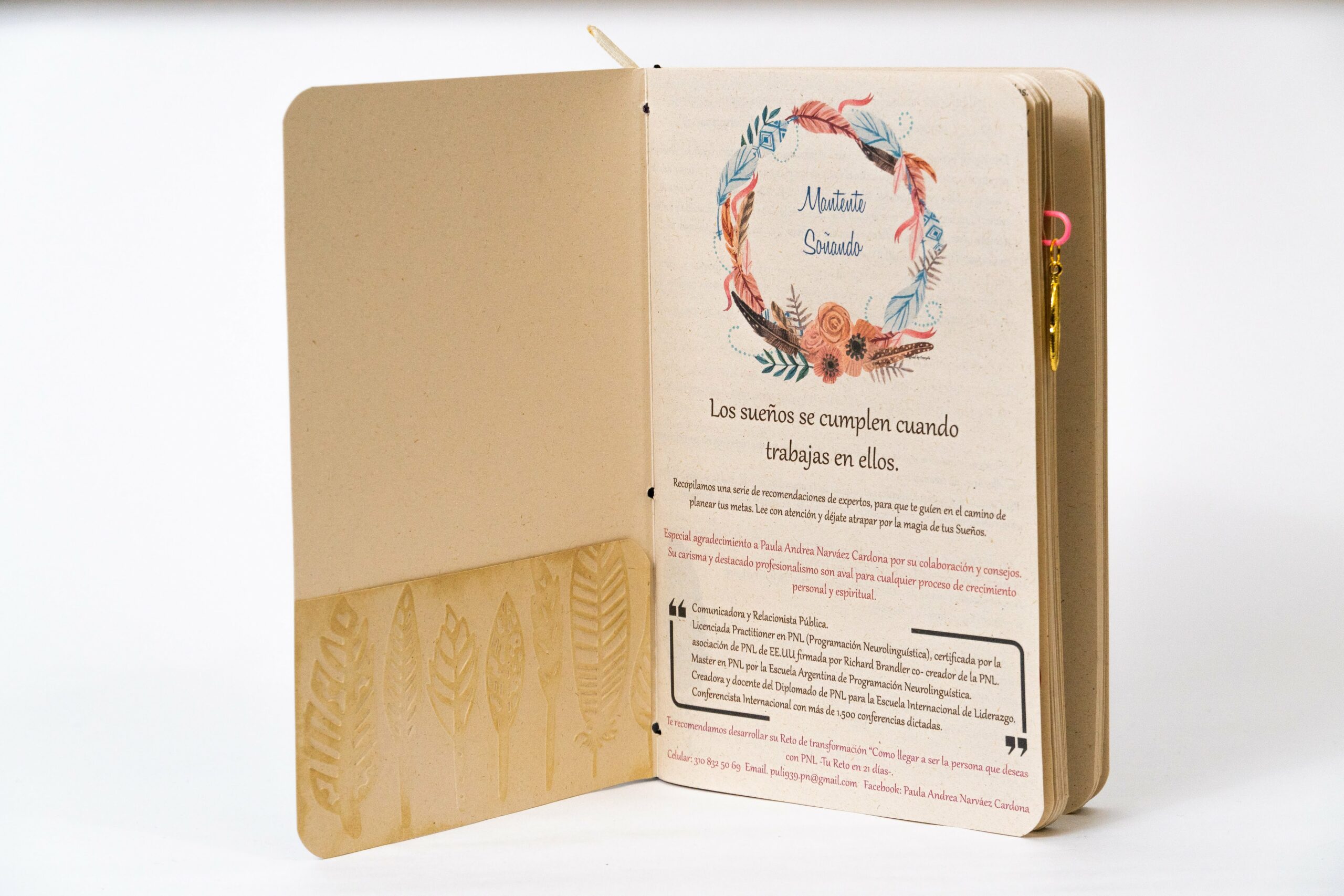 libreta sueños priemera pag