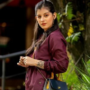 Chaqueta UP vinotinto Luque Carteras y Accesorios