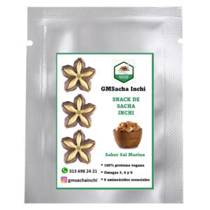 Sacha Inchi Snack Sabor Sal Marina